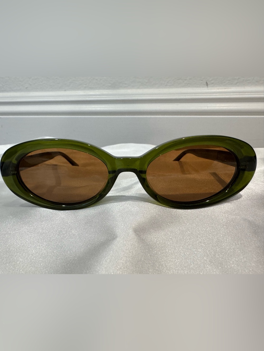Quince Bali Polarized Acetate Sunglasses - Moss w/Brown Lens - Picture 3 of 15